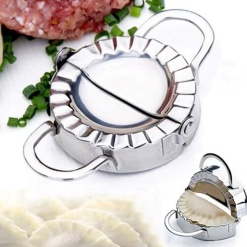 Stainless Steel Dumpling Maker Mold Manual Dumpling Mold Dough Press Cutter Dumpling Empanada Press Mold Kitchen Accessories