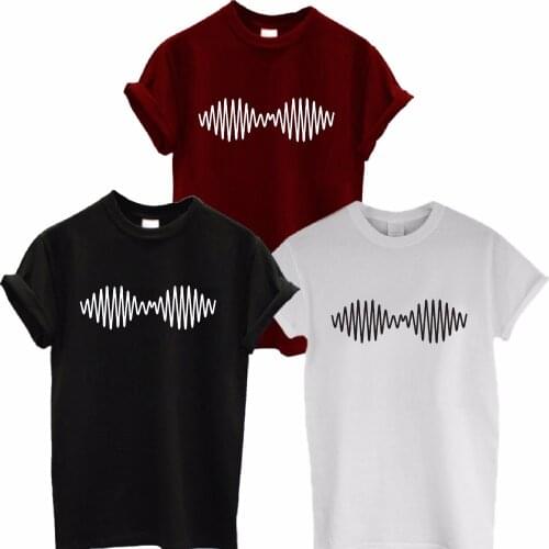 Arctic Monkeys Sound Wave T Shirt Tee Top Rock Band Concert - Album High TSHIRT TShirt Tee Shirt Unisex More Size and Color-A197