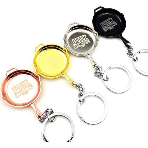 Game PUBG PLAYERUNKNOWN BATTLE FIELDS Key Metal Buckle Periphery Ornaments Pan Pendant Suit Wholesale