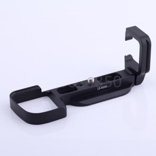 LB-A6000 L Type Quick Release Plate Aluminum Alloy Vertical L Bracket Hand Grip The Exclusive Use of Sony A6000
