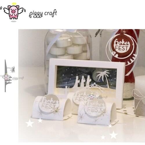 Piggy Craft metal cutting dies cut die mold Various combinations Scrapbook paper craft knife mould blade punch stencils dies