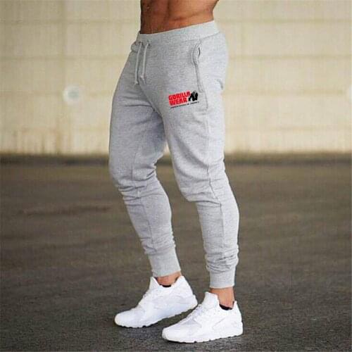 Mens Jogging Pants Casual Pants Fitness Mens Sports Pants Leggings Sportswear Trousers Gym Printing Gorilla 2021 Brand New Men