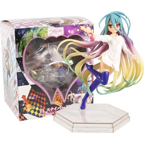 No Game No Life Shiro Sniper Ver. PVC Figure Collectible Model Toy