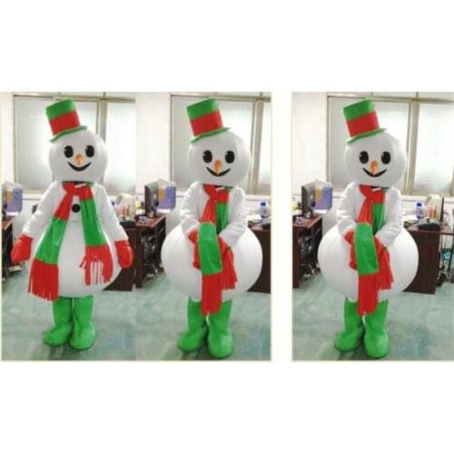 Christmas Snowman mascot costume animal cartoon costume adult children party fancy dress mascot costume free shipping