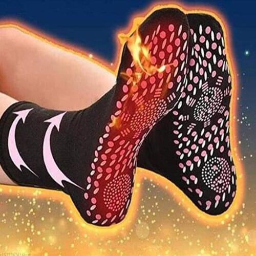 Self-Heating Health Care Socks Tourmaline Magnetic Therapy Comfortable And Breathable Foot Massager Warm Foot