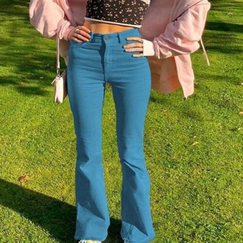 Женские джинсы клеш Thefound China At AliExpress