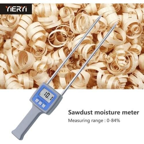 TK100W High-precision Professional Wood Sawdust Powder Hay Bale Peat Moisture Meter Hygrometer