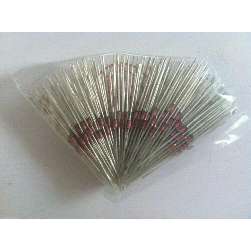 100/250pcs From 1N4726 2.7V TO 1N4753 36V 1W DO-41 Zener Diodes Choice The Voltage