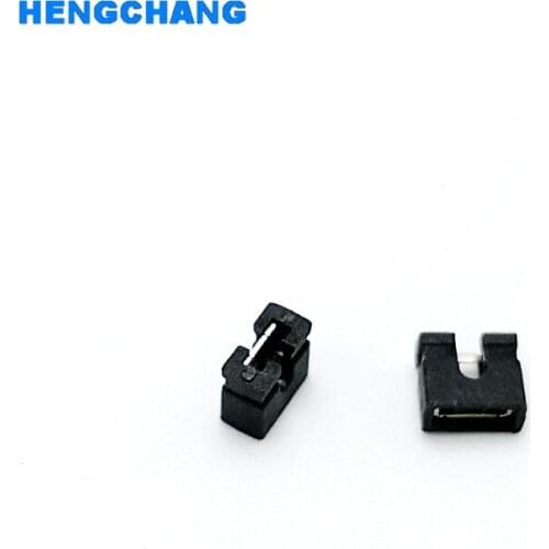 2.0mm Standard Circuit Board Jumper Cap Shunts Short Circuit Cap Computer Jumpers Shunt Cap 500pcs/lot