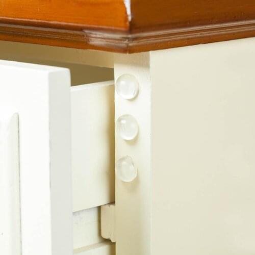 24Pcs Cabinet Door Accessories Shock Absorber Anti Slip Bumper Damper Buffer Pad Self Adhesive Bathroom Accessories set