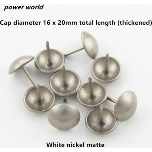 50pcs 16mm Antique sofa decoration nail Pushpin Doornail Hardware