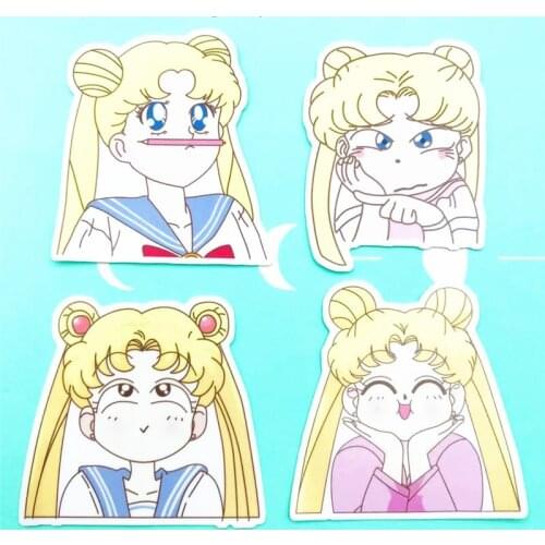 20 cute anime characters scrapbook stickers DIY notebook toys