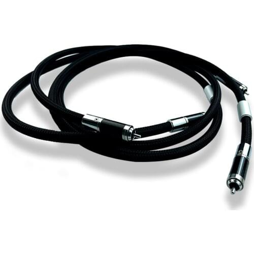 Furutech Lineflux Flux Series Audio RCA Cable With Carbon Fiber RCA Plug For HIFI Amplifier CD Player