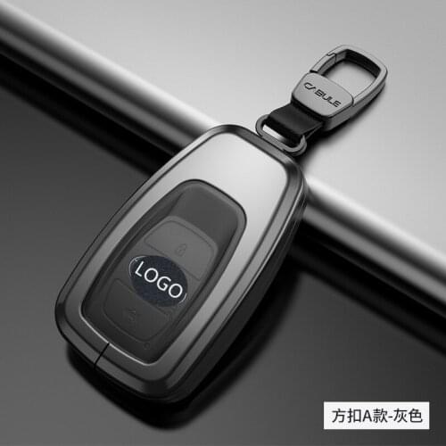 Car Key Case Cover Shell All Inclusive Aluminum Alloy For Subaru Forester Aohu XV