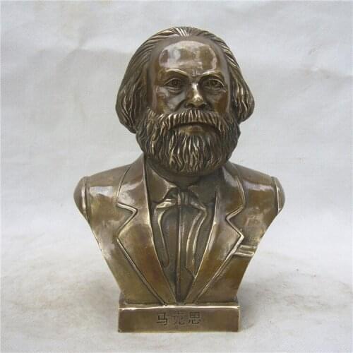 Pure copper bronze statues of great men like Marx Engels Lenin and Stalin figures Sculpture statue carving Decoration