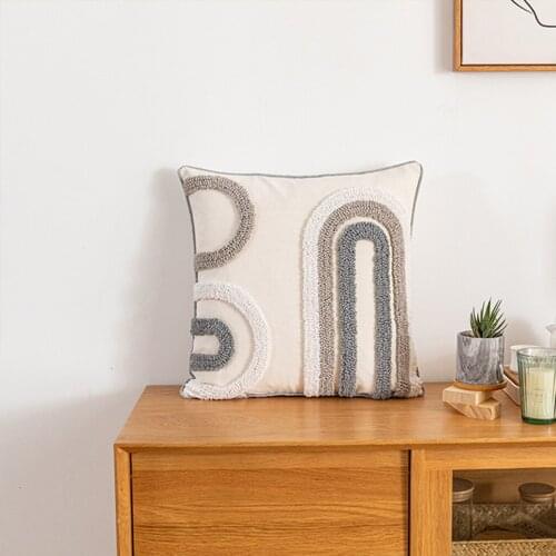 Decorative Throw Pillow Case White Sofa Chair Bed Cushion Cover Pillowcase