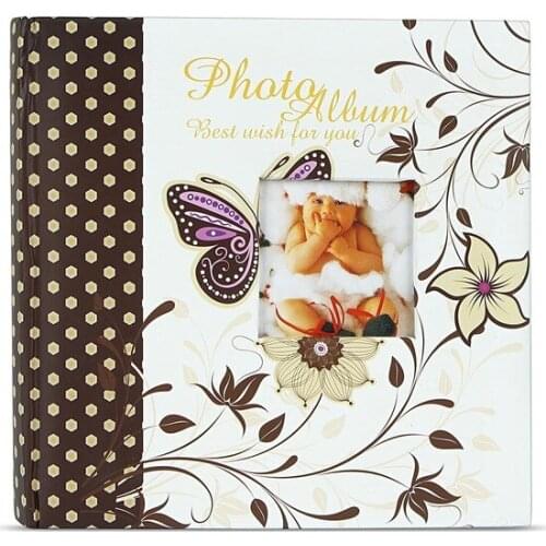 Floral Brown album 6x8 (15 X21) 100'LÜK 462490-1 фотоальбом photo album album fotografico Álbumes