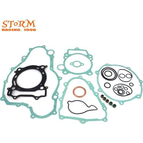 Motorbike Engine Bottom Overhaul Complete Cylinder Top End Cover Pad Gasket Set For YAMAHA YFZ450 2004 2005 2006 2007 2008 2009