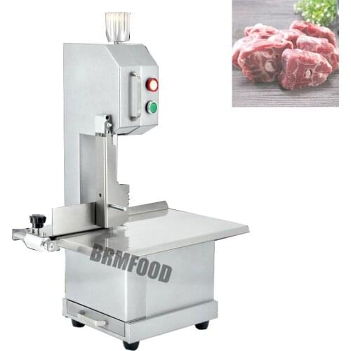 Commercial Desktop Saw Bone Cutting Ribs Meat Slicer Electric Bone Cutting Machine Frozen Fsh Bones Meat Cutter
