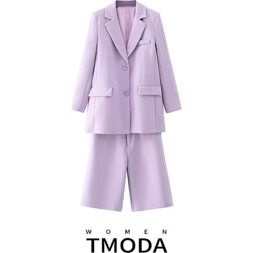 TMODA438 Suit Sets Women England Office Simple Solid Single-breasted Women Blazers Jackets and Shorts Bermuda Two Pieces Sets