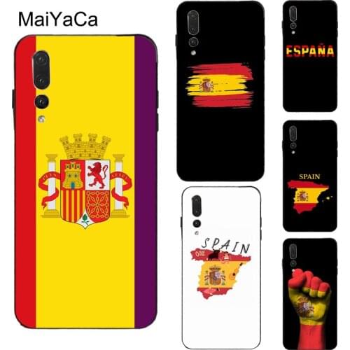 MaiYaCa Spain Flag Case For Huawei Honor 8X 9X 9 10 Lite 20 Pro 10i 7A Pro 7C 8A 8C 8S Y6 Y9 Y7 2019 Nova 5T
