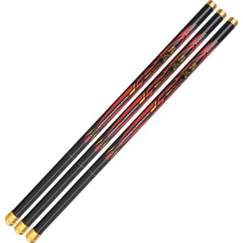 Power Hand Pole Fishing Rod Ultra Hard Super Light Extra Long High Carbon 8/9/10/11/12M Telescopic Rod Stick Spare Tip A420