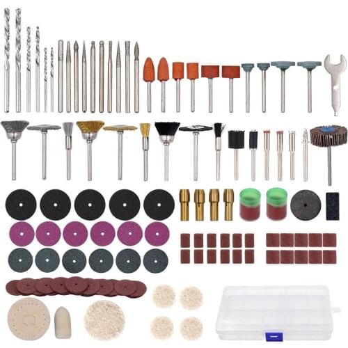 169pcs Mini Electric Drill Multi Rotary Tool Accessories Set Grinding Polishing Rotating Polishing Kits For Dremel Accessory