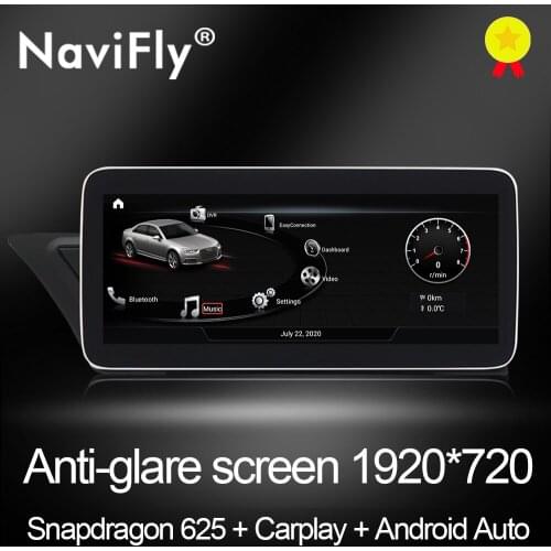NaviFly Android 10.0 GPS Navigation Carplay DSP Car Intelligent System Multimedia Video Player For Audi A5 A4L B8 2009-2016