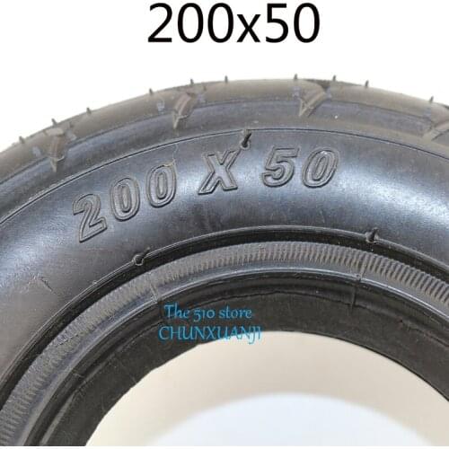Solid Tubeless 200 x 50 8x2 solid/foam filled tire for Razor E100 E125 0 8"x2" for Razor Electric Scooter