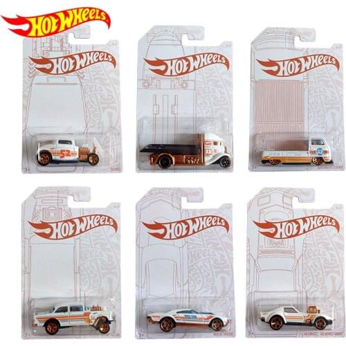 Original 52th Anniversary Hot Wheels Car Toys for Boys 1/64 Diecast Hotwheels Car for Boys Juguetes Collectors Edition