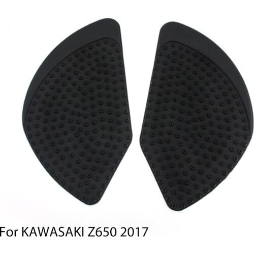OLPAY Motorcycle Gas Tank Side Traction Knee Protector Anti Slip Pad For Kawasaki Z650 Z 650 2017