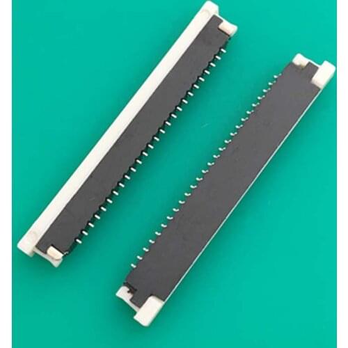 FPC Connector Laptop Keyboard Socket 1.0 Pitch 24-pin Drawer Type FPC Cable Socket Thickness 2.0mm