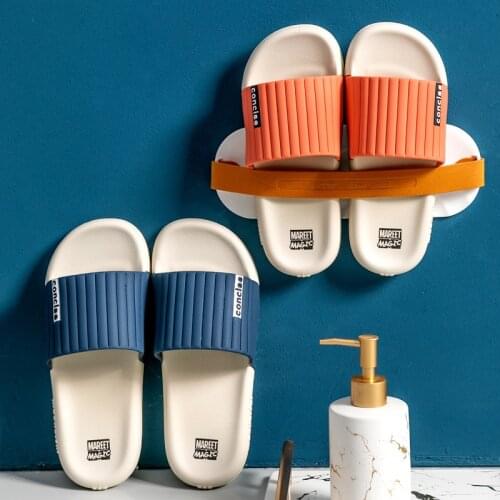 2021 Summer New Slippers Mens Home Indoor Home Non-slip Bathroom Bath Couples Home Deodorant Soft Bottom Wear Sandals
