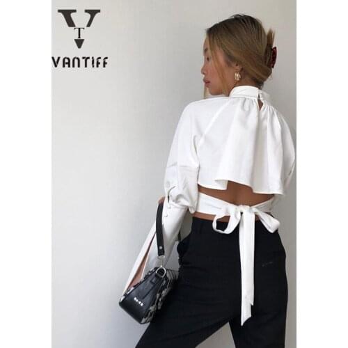 2020 Autumn Sexy Tops Women New Female Top Gothic Harajuku Women Clothes Sexy Back Strap Top for Female Party Summer Plus Size