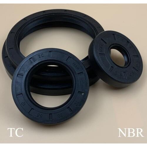 17*42*7 17x42x7 17*47*7/10 14x47x7/10 Nitrile Rubber Black NBR Double Lip Spring TC Ring Gasket Radial Shaft Skeleton Oil Seal