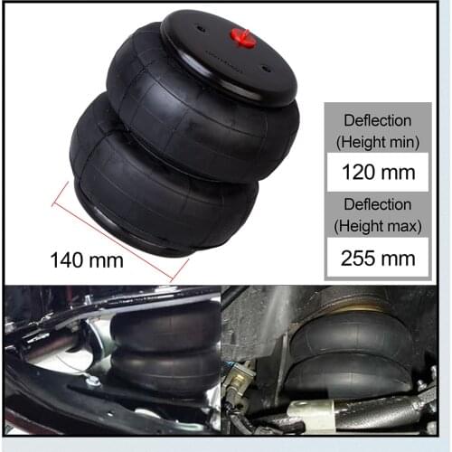Air Suspension Shock Absorber Airspring Bellow Rubber Airspring Air ride Shock Absorbe 2E2600 Suit For Truck or Pickup Truck