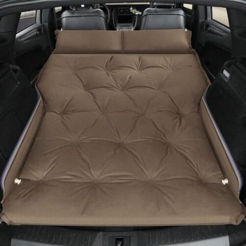 Car Bed SUV Self-inflating Mattress Rear Travel Bed Self-Driving Camping Equipment Trunk Sleeping Picnic Pad Car Inflatable Bed