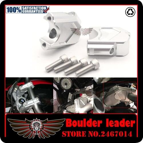 For BMW F800GS F800R F800GT F 800GS F800 Motorcycle Accessories Handle Bar Clamp Raised Extend Handlebar Mount Riser