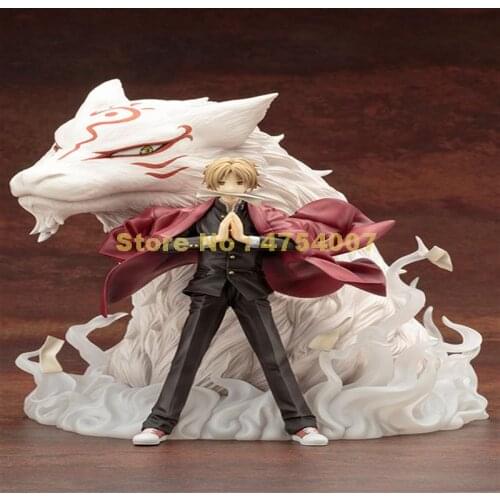 Anime Natsume Yuujinchou With Nyanko Takashi Madara Pvc Action Figure 22cm Toy