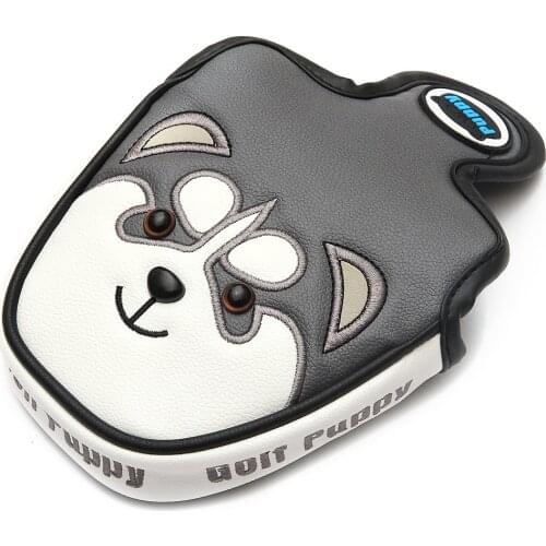Husky Golf Mallet Head Cover Putter Covers with Magnetic Closure for Odyssey Scotty Putter