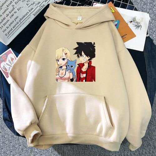 Edens Zero Hoodie Hot Anime Manga E.M. Pino Happy Homura Rebecca Weisz Hoodies Women Fleece Pullover Sweatshirt Shiki Hoody