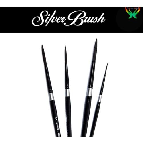 Black Velvet Watercolor pen squirrels mixed hair watercolor pen 3007S detail artifacts Oil brush watercolor brush For beginners