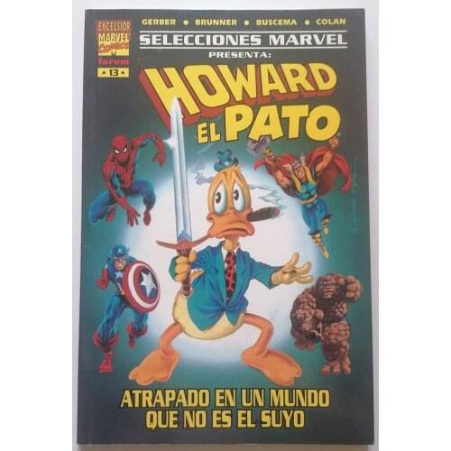 MARVEL, HOWARD the Duck-trapped in a world. .../ FILTERS M. No. 13, ED. FORUM, year 2001, author GENE COLAN, comic BOOK ES