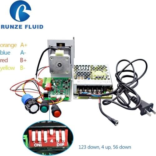24v Mini Chemical Dosing Peristaltic Transfer Pump with Controller