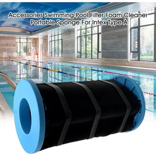 Swimming Pool Filter Foam Reusable Washable For A/C Type swimming Pool accessories Sponge Cartridge Suitable