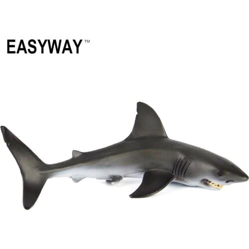 Mr.Froger Carcharodon Megalodon Model Giant Tooth Shark Sphyrna Aquatic Creatures Wild Animals Zoo Modeling Plastic Sea Lift Toy