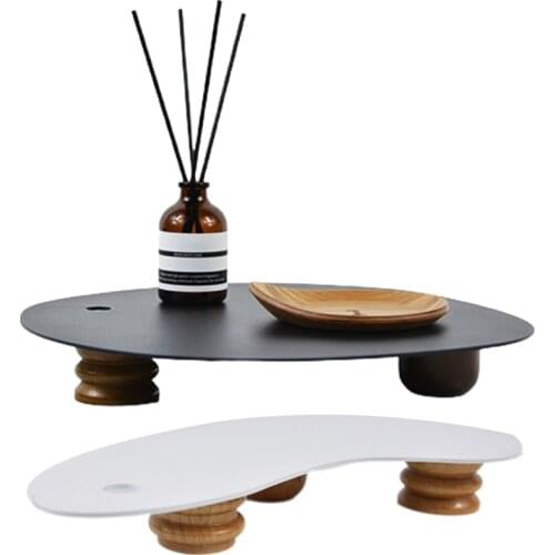 Creative Irregular Shape Fruit Display Plate Desktop Fruit Dish Candy Snack Tray Stand Picnic Food Dishes