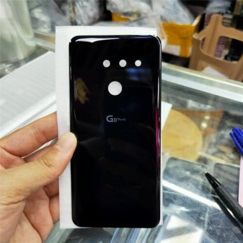 Original 3D Glass For LG G8 ThinQ G820N G820QM G820V G820UM Battery cover Door Rear Housing Back Case With Adhesive