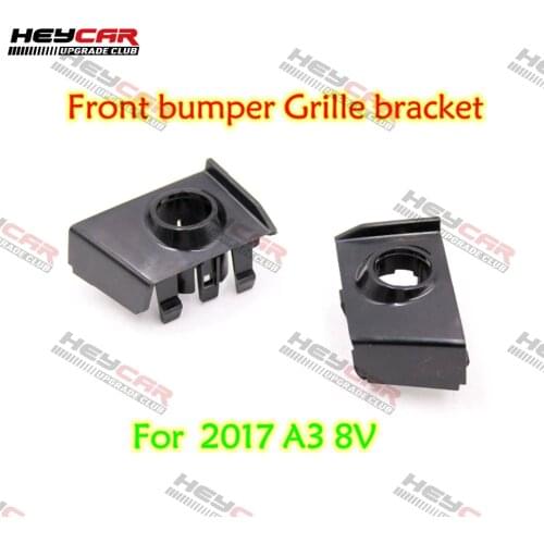 Front Bumper Grille bracket Support Reversing Parking Sensor Probe For Audi 2017 A3 8V 8V3 919 267 F 8V3 919 268 F