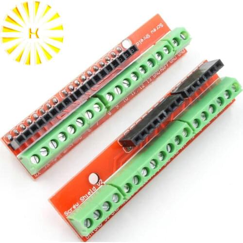 Screw Shield V2 Study Terminal expansion board (double support) for arduino UNO R3 Connector